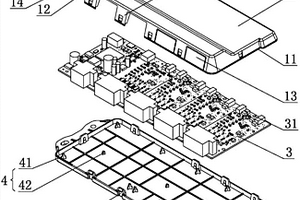 电池从控盒结构