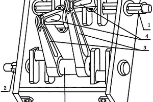 曲轴飞轮杠杆连杆结构的机械动力传输装置