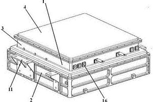 用于微型电动面包车的镁合金电池箱壳体