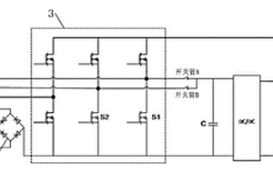 逆变器、充电机和电机绕组的集成结构