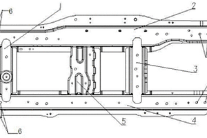 电动车机舱横梁结构