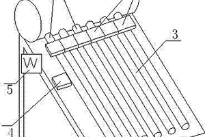 带可测试光照强度的太阳能热水器