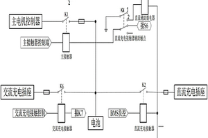 交直流充放电电路及带有该电路的插电式汽车