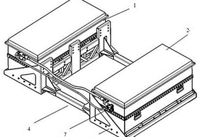 分体式物流车动力电池系统总成