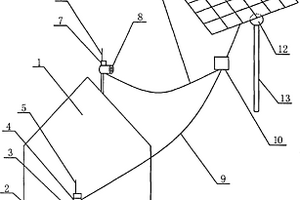 太阳能光伏发电系统向湿度传感器供电的测报湿度装置