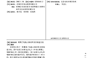 锂离子电池正极材料及其制造方法