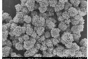 自组装花球状氮掺杂Mo<sub>4</sub>O<sub>11</sub>的锂离子电池负极材料及其制备方法