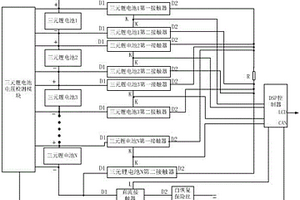 基于DSP控制的三元锂电池大电流均衡方法