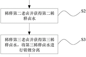 降低老卤中镁锂比的装置及方法