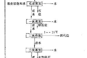 自卤水中同时沉淀硼锂的方法