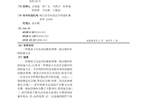 锂离子电池用硅酸亚铁锂/碳正极材料的制备方法