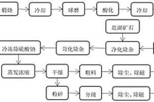 用盐湖矿石与锂聚合物混合生产氢氧化锂的工艺