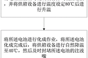 钛酸锂锂离子电池波段化成的方法