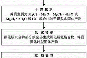 从高镁锂比盐湖卤水中提取锂盐的方法