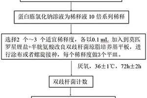 用于双歧杆菌培养的组合式稀释液及其使用方法和双歧杆菌的检测方法