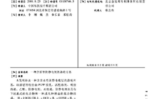 含新型防静电剂的涤纶片基