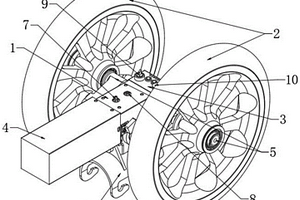 新型直升机电动拖机轮