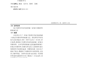 基于低聚倍半硅氧烷的碳/硅复合负极材料的制备方法