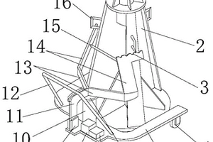1.8米工装专用起重运输推车