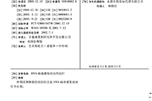 DNA病毒感染的协同治疗