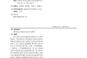 染料敏化太阳能电池离子电解质