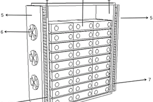 基于微热管阵列的可移动储电箱