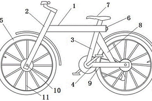 高强度耐高温碳纤维链条电动自行车