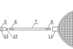 可拆卸羽毛球拍