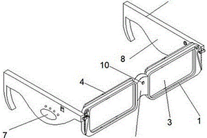眼镜式电子助视器