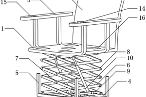 全自动铝合金升降椅