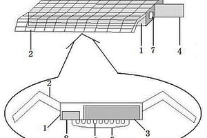 翼展形太阳能板的快充电一体式路灯