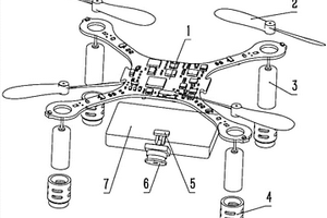 智能航拍的迷你四旋翼飞行器