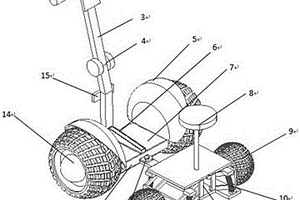 多功能组合式结构平衡车