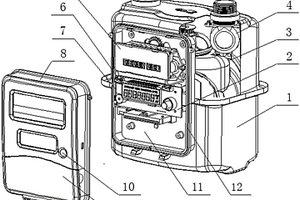实现终端结算功能的阶梯计价式智能燃气表
