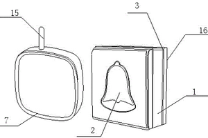 用于zigbee智能家居的门铃结构