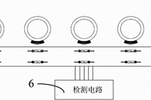 辊道窑分区断辊检测系统
