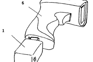 用于条形码扫描枪的无线蓝牙适配器