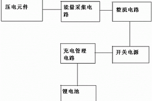 压电充电鞋