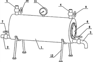 吸收式换热器使用的抽液罐