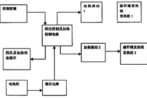 保暖衣控制电路