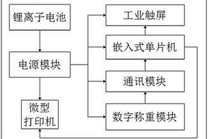 便携式轮称重仪表