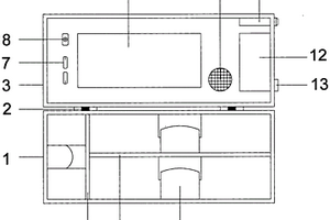 多功能学生用文具盒