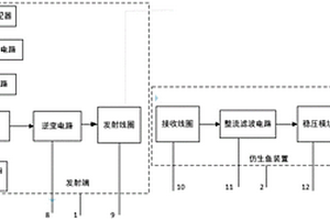 仿生鱼的无线供电装置系统