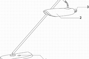 带可移动光源的LED工作灯