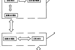 基于无线射频传输的太阳能热水器显控装置