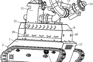 氢燃料动力消防机器人