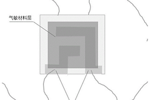 锂离子电池泄漏检测用传感器、制备方法及应用