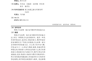 锂离子电池锡-钴合金负极材料的制备方法