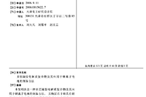多层凝胶电解质复合物及其应用于锂离子电池的制备方法