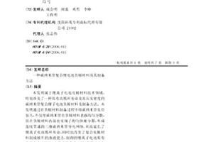 碳纳米管复合锂电池负极材料及其制备方法